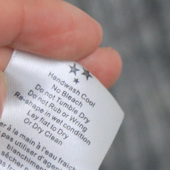 Aritzia Talula Lenox Cashmere Blend Marled Grey Cardigan Size Small - Picture 5 of 7